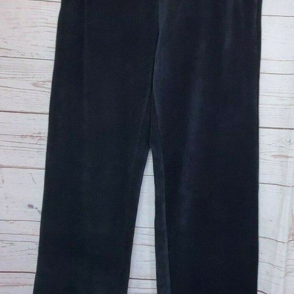 LL Bean Perfect Fit Knit Corduroy Women Med Pants - Picture 1 of 12